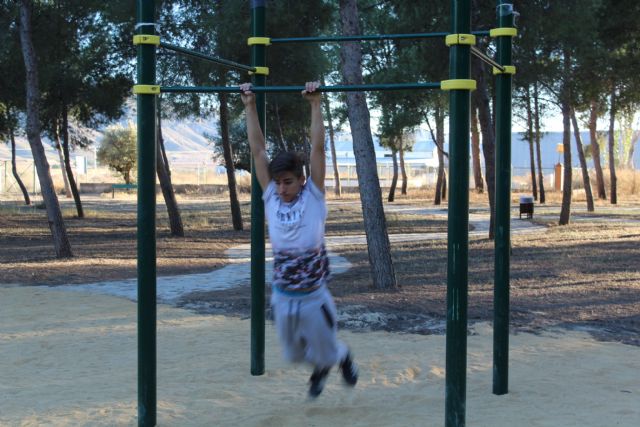 El Jardín Botánico de La Estacada estrena las mejoras de la zona de street workout - 2, Foto 2
