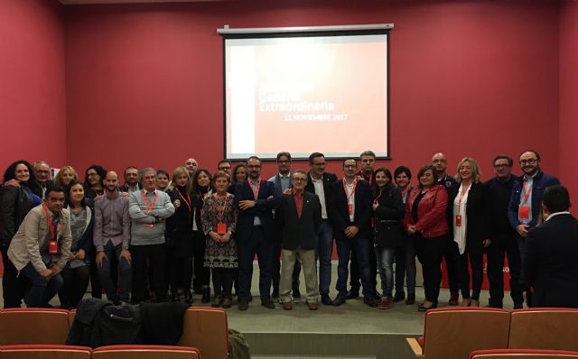 Diego José Mateos, reelegido por aclamación  Secretario General del PSOE de Lorca - 1, Foto 1