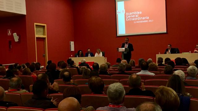 Diego José Mateos, reelegido por aclamación  Secretario General del PSOE de Lorca - 2, Foto 2