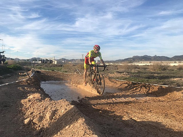 Francisco Cánovas, del Club Ciclista Santa Eulalia, participó en la segunda prueba del circuito de ciclocros de la región de Murcia - 2, Foto 2