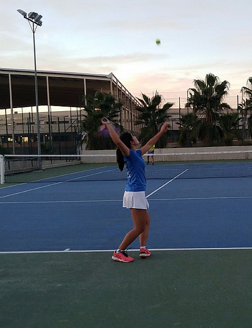 Victoria del Club de Tenis Kuore de Totana frente a la Escuela de Tenis de la Alcayna en la 2º jornada de Liga Regional Interescuelas 2018/2019, Foto 6