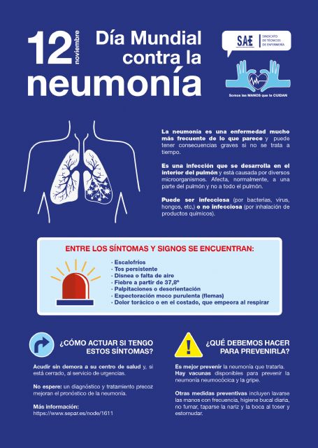 12 de noviembre, Día Mundial contra la Neumonía - 1, Foto 1