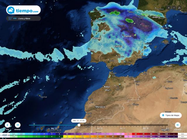 Borrascas y temporales, con la nieve y el frío como protagonistas - 2, Foto 2