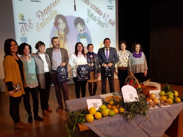 El proyecto Pequeños cocineros del IES Salzillo de Alcantarilla obtiene el Sello de Calidad Europeo eTwinning - 1, Foto 1