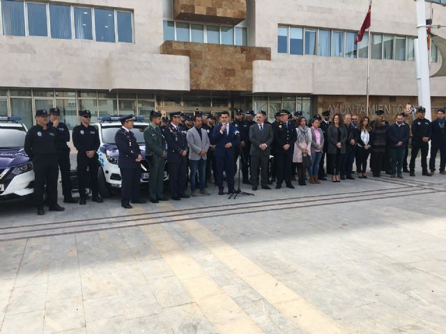 La Policía Local de San Javier estrena uniforme y nuevos vehículos en la celebración de su patrón San Gregorio Magno - 1, Foto 1
