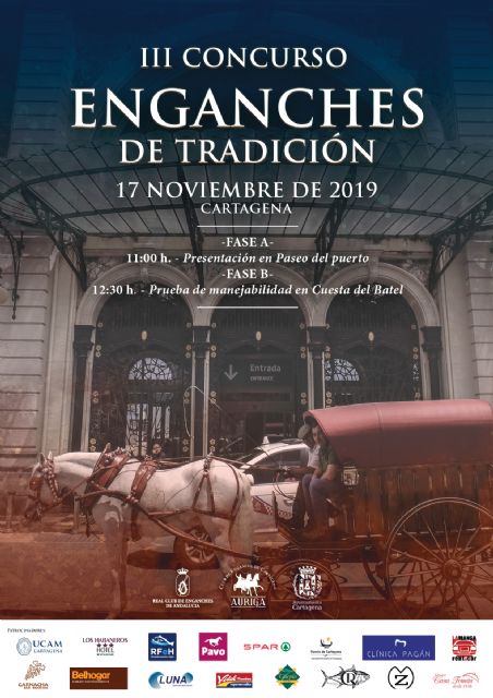 El Club de Enganche de Cartagena organiza el Concurso Nacional de Engaches de Tradición Ciudad de Cartagena - 1, Foto 1