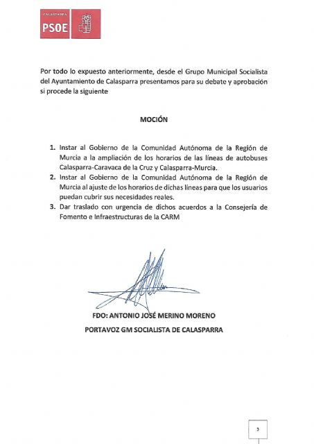 Piden que se amplie los horarios de las líneas de autobús de la localidad - 4, Foto 4