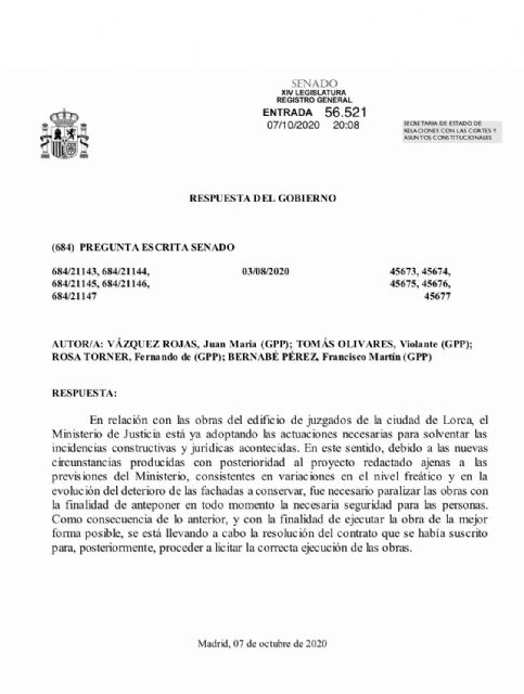 El gobierno de Pedro Sánchez desmiente al actual alcalde - 1, Foto 1