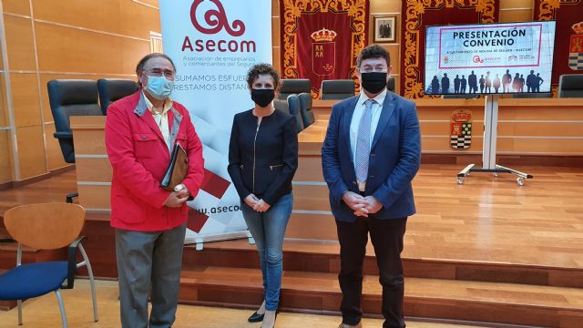 El Ayuntamiento de Molina de Segura y ASECOM firman un convenio con el objetivo de promocionar y fomentar el emprendimiento en el municipio - 1, Foto 1
