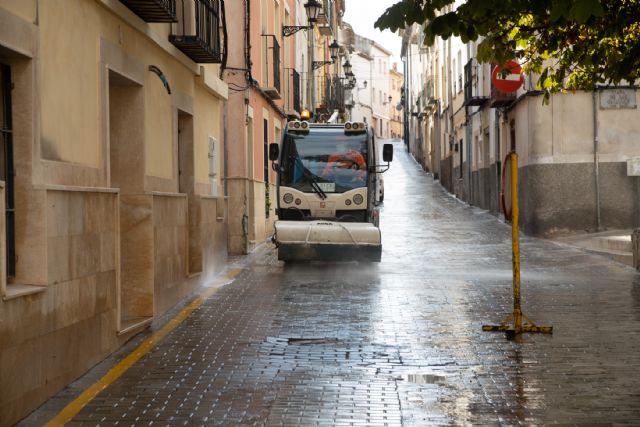 El Ayuntamiento de Caravaca realiza actuaciones intensivas de limpieza y desinfección progresivamente y de forma semanal por barrios y pedanías - 3, Foto 3
