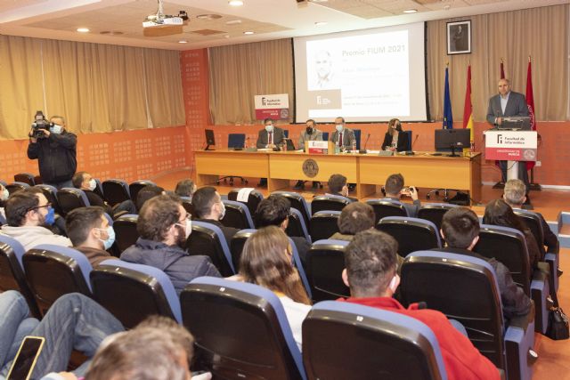 Entrega del Premio FIUM de la Universidad de Murcia a Klaas Wierenga - 1, Foto 1
