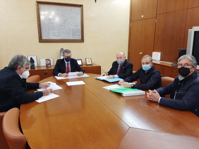 Urrea ha mantenido una reunión de trabajo con la Comunidad de Regantes Costera Norte de Carrascoy - 1, Foto 1