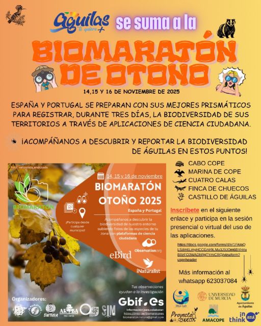 Águilas se suma al Biomaratón de Otoño - 1, Foto 1