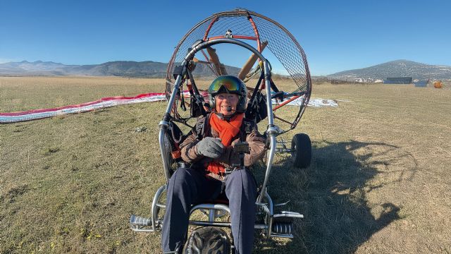 A los 84 años, Pilar cumple su sueño de volar - 2, Foto 2