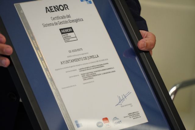 Jumilla recibe la certificación ISO 50001 de AENOR por su compromiso con la eficiencia energética - 5, Foto 5