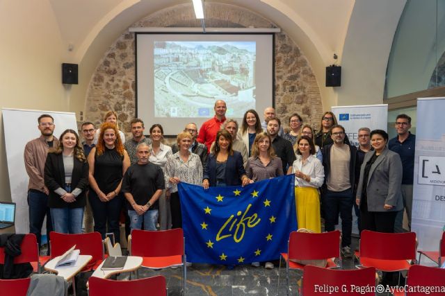 Blanca y Cartagena acogen reuniones de coordinación del proyecto europeo LIFE Bauhausing Europe - 1, Foto 1