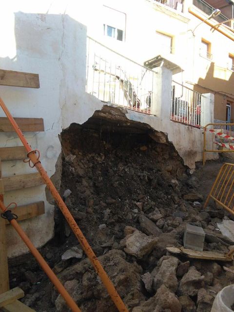 El PSOE exige la paralización inmediata de toda obra en Calvario Viejo mientras no se garantice la seguridad de los vecinos - 2, Foto 2