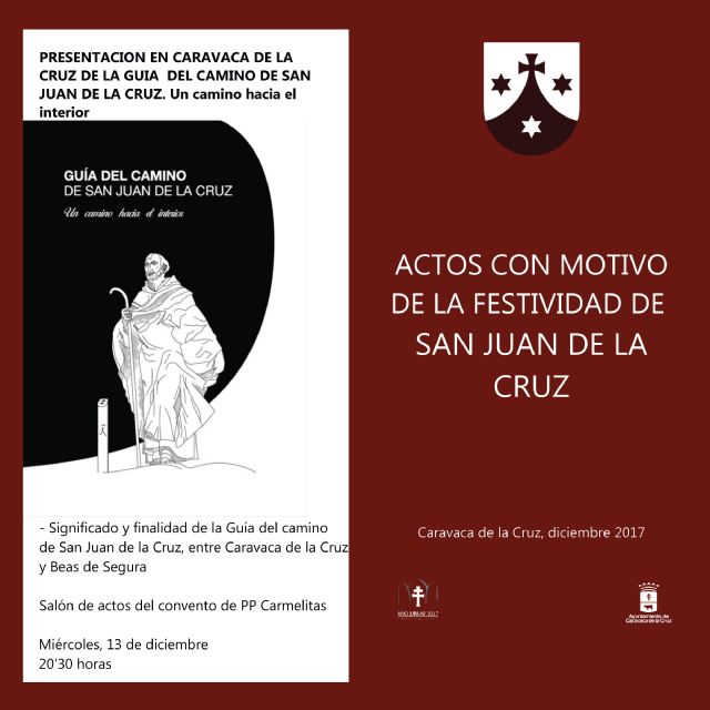 Programan una serie de actos con motivo de la festividad de San Juan de la Cruz - 2, Foto 2