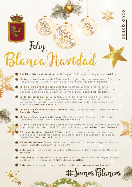 El Paso Blanco celebra una Navidad cargada de actividades - 1, Foto 1