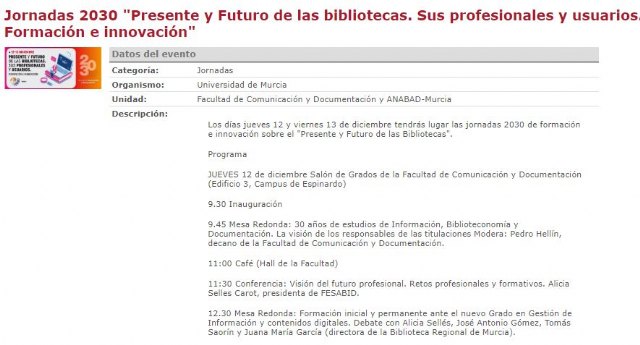 Doble aniversario para la Facultad de Comunicación y Documentación de la Universidad de Murcia - 1, Foto 1