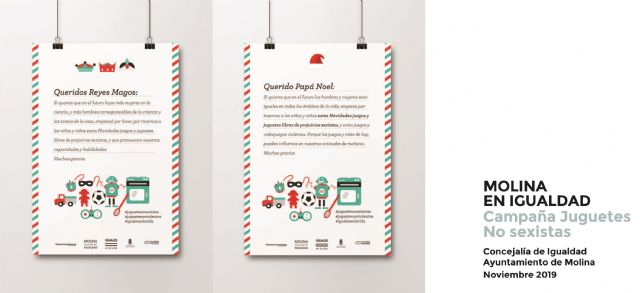 El Ayuntamiento de Molina de Segura pone en marcha la campaña Juguetes No Sexistas, dentro del proyecto Molina Avanza en Igualdad - 1, Foto 1