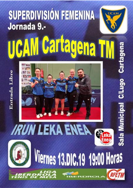 UCAM Cartagena-Irún Leka Enea, el liderato en juego - 1, Foto 1