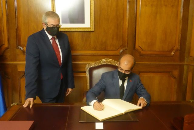 El presidente de la Asamblea recibe al nuevo cónsul de Marruecos - 1, Foto 1