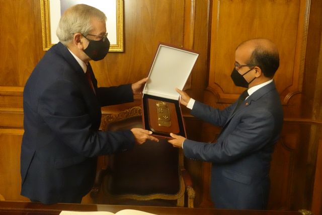 El presidente de la Asamblea recibe al nuevo cónsul de Marruecos - 2, Foto 2