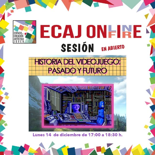 La Concejalía de Juventud de Molina de Segura organiza la sesión Historia del videojuego: pasado y futuro el lunes 14 de diciembre - 1, Foto 1