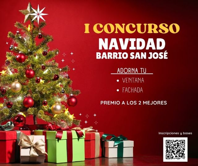 La Asociación de Vecinos del Barrio San José organiza el I Concurso de Fachadas y Ventanas Navideñas Barrio de San José, Foto 1