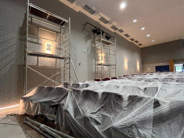 El Ayuntamiento de Murcia moderniza y mejora la acústica del Auditorio de Cabezo de Torres en una primera fase - 4, Foto 4