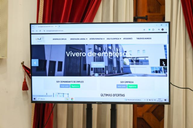 El Ayuntamiento de Lorca impulsa el empleo con una web moderna, ágil y cercana para ciudadanos y empresas - 2, Foto 2