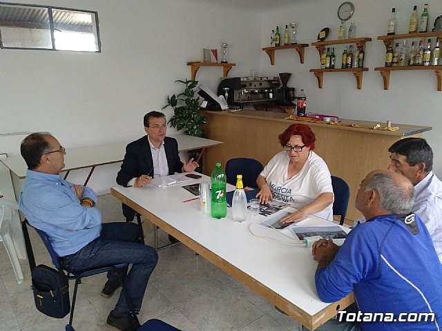 El diputado nacional de Ciudadanos, Miguel Garaulet, visit hoy Totana para interesarse por diversos temas que afectan al municipio - 1