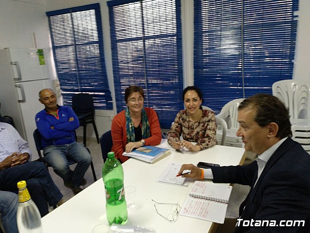 El diputado nacional de Ciudadanos, Miguel Garaulet, visit hoy Totana para interesarse por diversos temas que afectan al municipio - 5