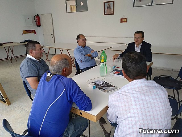 El diputado nacional de Ciudadanos, Miguel Garaulet, visit hoy Totana para interesarse por diversos temas que afectan al municipio - 7