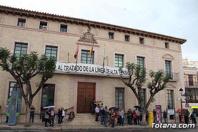 Concentracin contra el trazado del Ave (09/05/2018) - 2