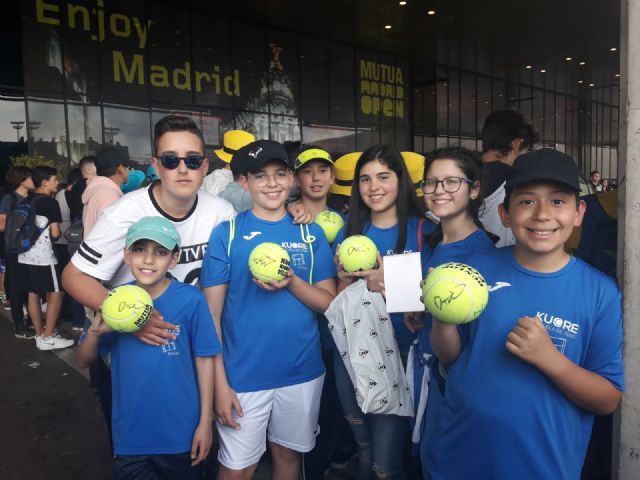 Viaje al Mutua Madrid Open 2018 de la Escuela de Tenis Kuore de Totana - 2