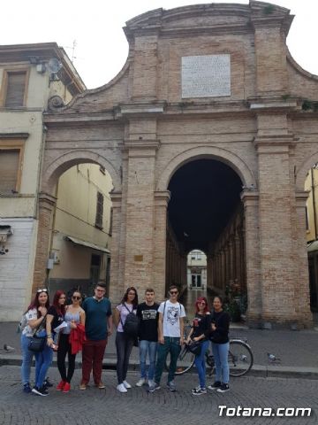 Un grupo de alumnos del IES «Prado Mayor» estn en Rmini (Italia) como parte del proyecto ERASMUS + - 18