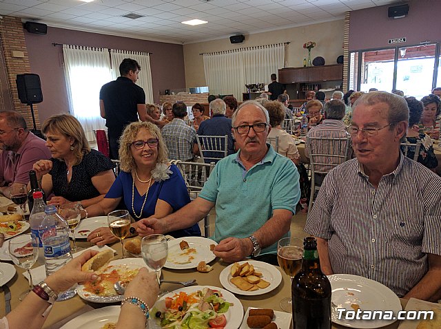 Comida de convivencia fin de temporada. Fiestas de Personas mayores 2018 - 2