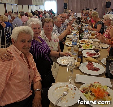 Comida de convivencia fin de temporada. Fiestas de Personas mayores 2018 - 7