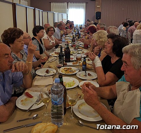 Comida de convivencia fin de temporada. Fiestas de Personas mayores 2018 - 8
