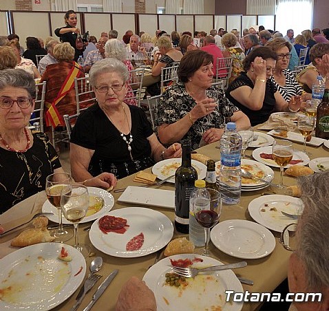 Comida de convivencia fin de temporada. Fiestas de Personas mayores 2018 - 9