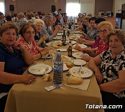 Comida de convivencia fin de temporada. Fiestas de Personas mayores 2018 - 14