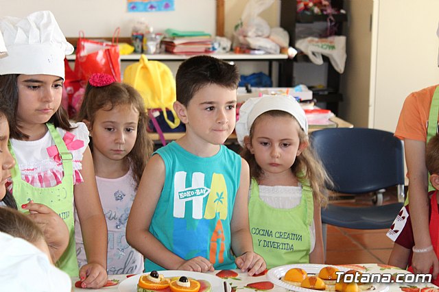 Unos 60 niños y niñas participan este mes en el Taller de Cocina Creativa y Divertida - 20