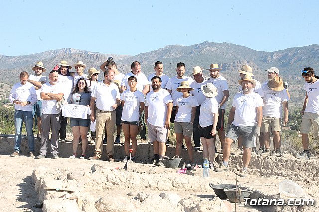 Unos 20 voluntarios participan en el V Campo de Trabajo Arqueolgico de “Las Cabezuelas”, que se celebra hasta el 3 de agosto - 49