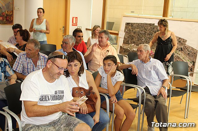 Diego Conesa anuncia una modificacin del trazado del Corredor Mediterrneo en Totana para minimizar el impacto sobre los vecinos - 1
