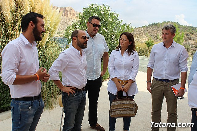 Ciudadanos reitera su apoyo a la preservacin y puesta en valor de nuestro patrimonio durante su visita al yacimiento argrico de La Bastida en Totana - 12