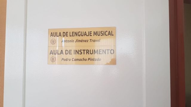 La Agrupacin Musical y el Ayuntamiento dan el nombre de Ceferino Ayala Garca a las instalaciones de la Escuela de Msica, en el Centro Sociocultural “La Crcel” - 2