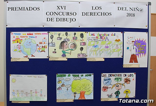 Se entregan los premios del XV Concurso de Dibujo de los Derechos del Niñ@ del 2018 - 12