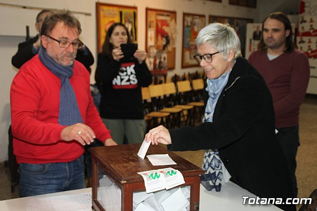 Juan Jos Cnovas ser el candidato de Ganar Totana a la alcalda en las elecciones de mayo de 2019, tras ser ratificado anoche - 2